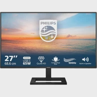 PHILIPS Monitor 27" 27E1N1600AE, QHD, HDMI, 100Hz, USB-C